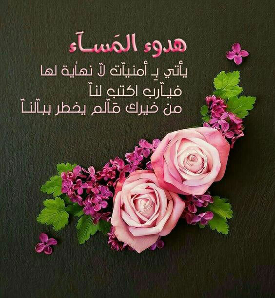 تحية مسائية 6423 6