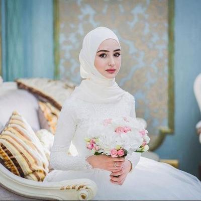 فساتين عرس للمحجبات - تشكيله مميزه من الفساتين المحجبات جديده ومختلفه 12770 10