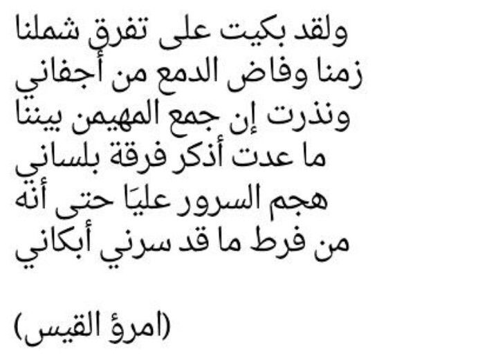 الشعر الجاهلي - الاشعار القديمة الجاهلية 305 8