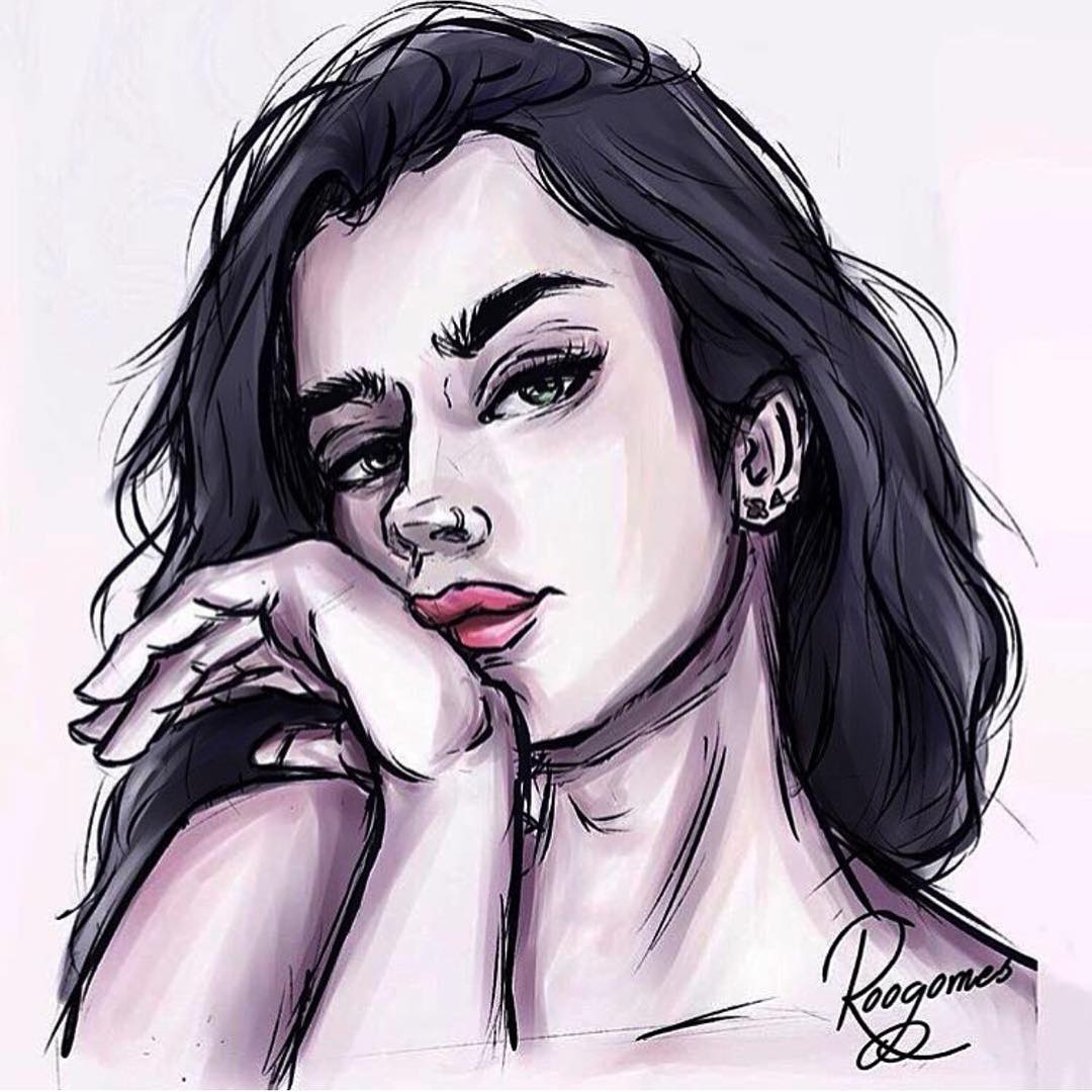 رسومات بنات جميلة , اجمل رسومات البنات