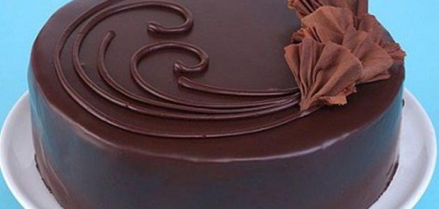 498 طريقة تزيين كيكة الشوكولاته , كيفية تزيين كعكة الشيكولاتة خويلة مي