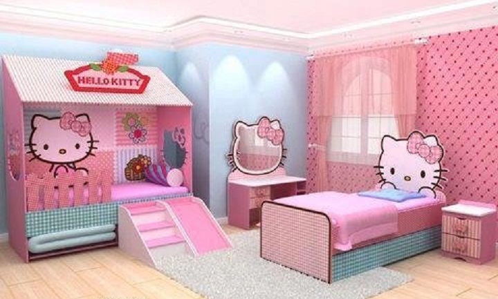 3389 غرف نوم اطفال بنات , افكار بسيطة ورائعة لغرفة نوم بناتي متميزة فهر نضير