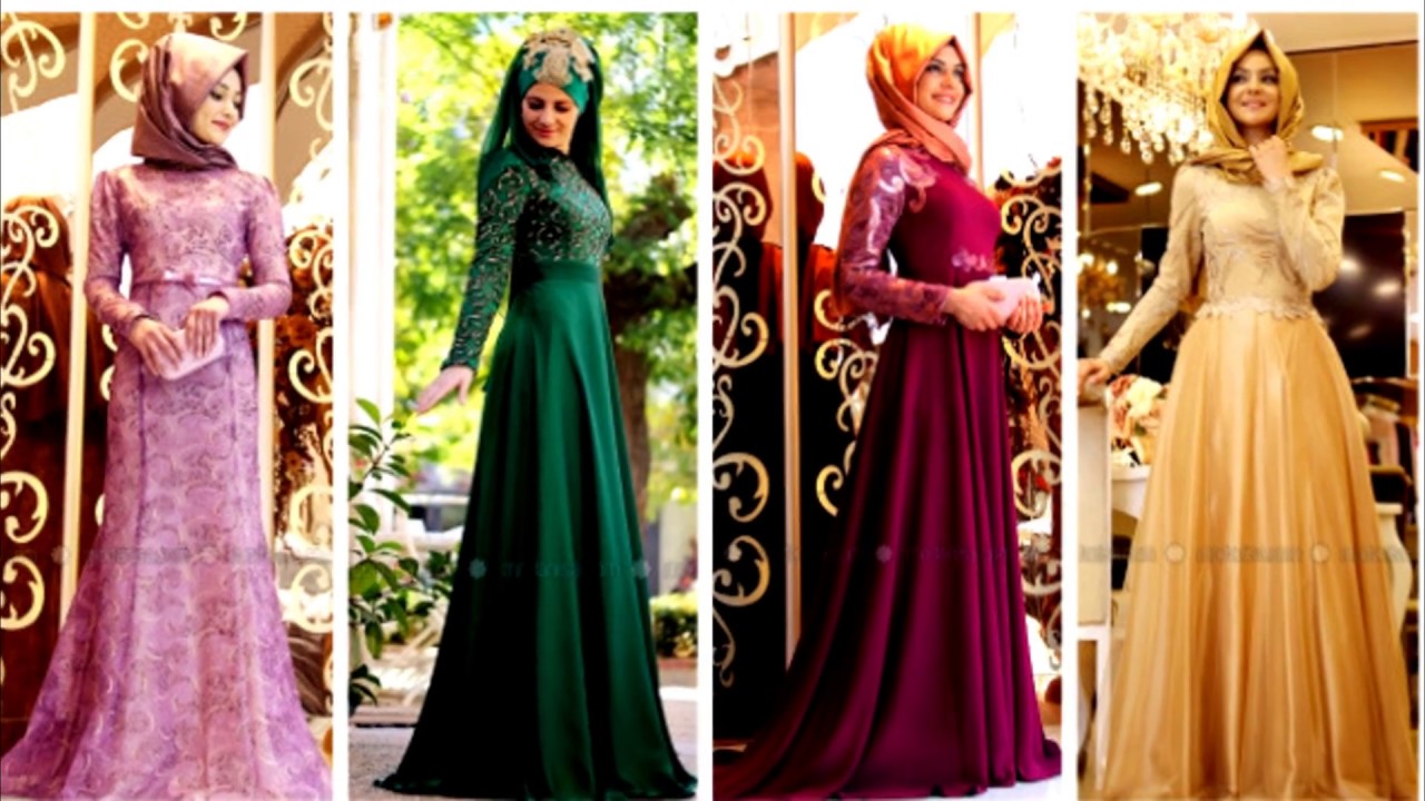 6453 11 فساتين تركية للمحجبات , اروع الفساتين التركية للبنات المحجبات في غاية اجمال شهاب كنان